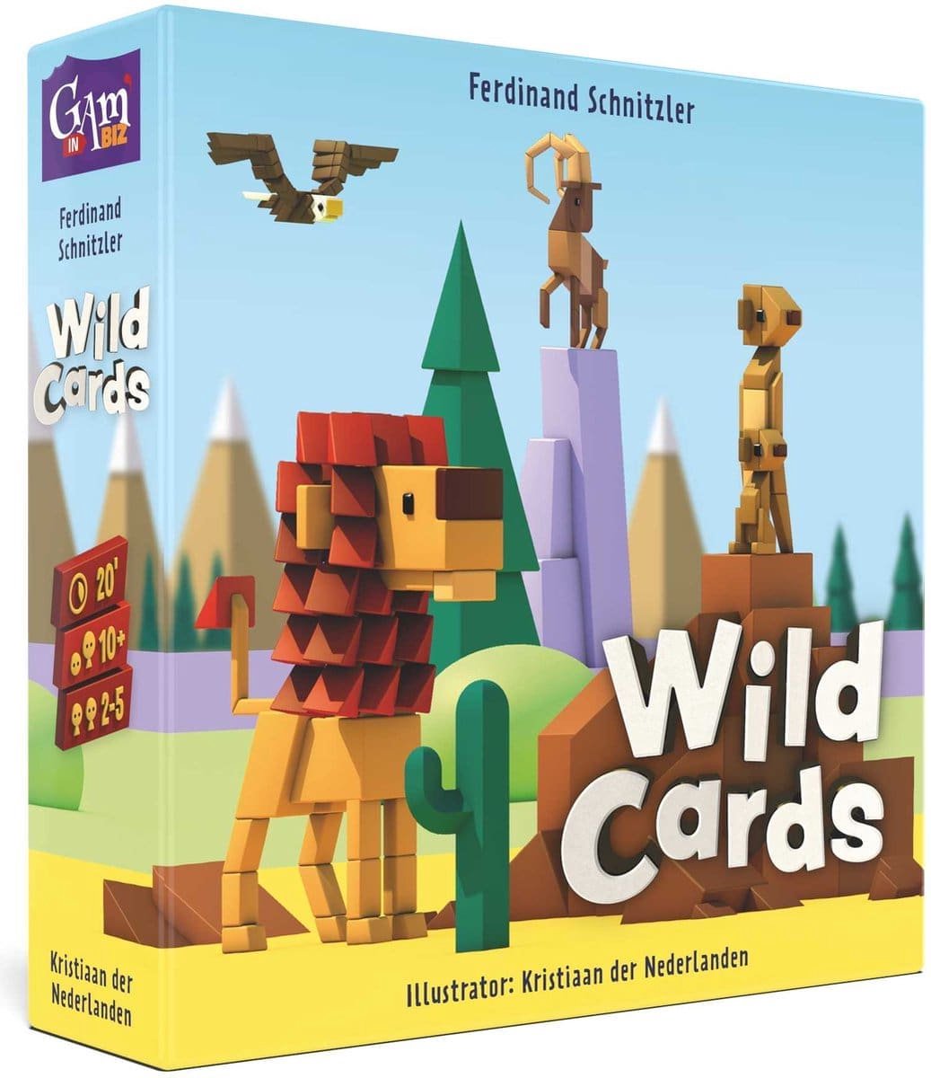 Wild Cards - Kaartspel - Van de makers van CuBirds en CuboSaurus